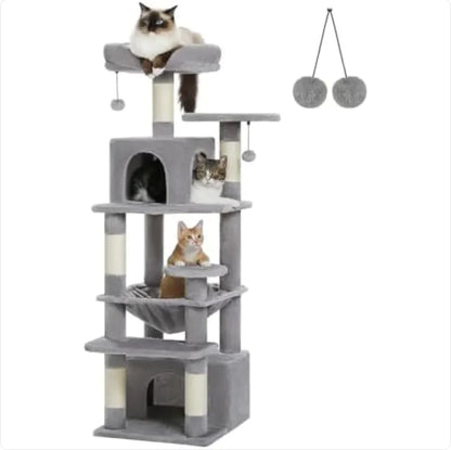 ClimbEase™ | Stylish & Space-Saving Cat Tree