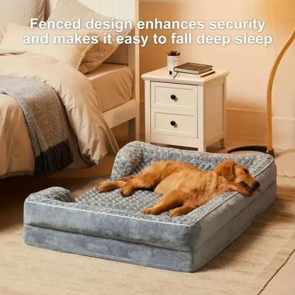 Cama para mascotas de tela impermeable, extraíble y lavable