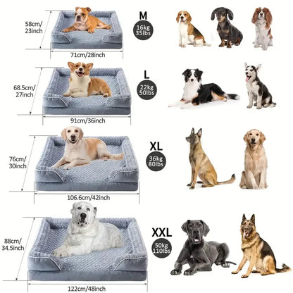 CozyShield™ | Waterproof, Washable & Ultra-Comfy Pet Bed