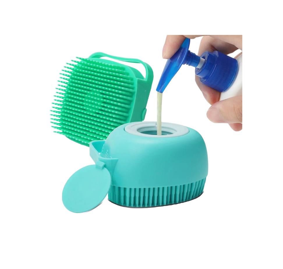 ScrubPaw™ | Gentle & Deep-Cleaning Bath Brush for Pets