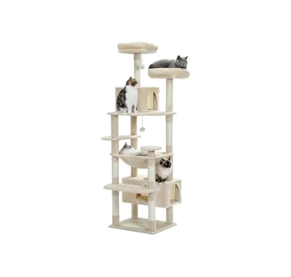 ClimbEase™ | Stylish & Space-Saving Cat Tree