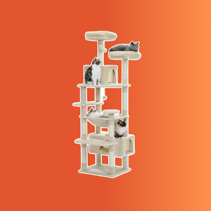 ClimbEase™ | Stylish & Space-Saving Cat Tree