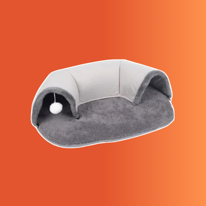 PurrCave™ | Soft & Snuggly Tunnel for Cats