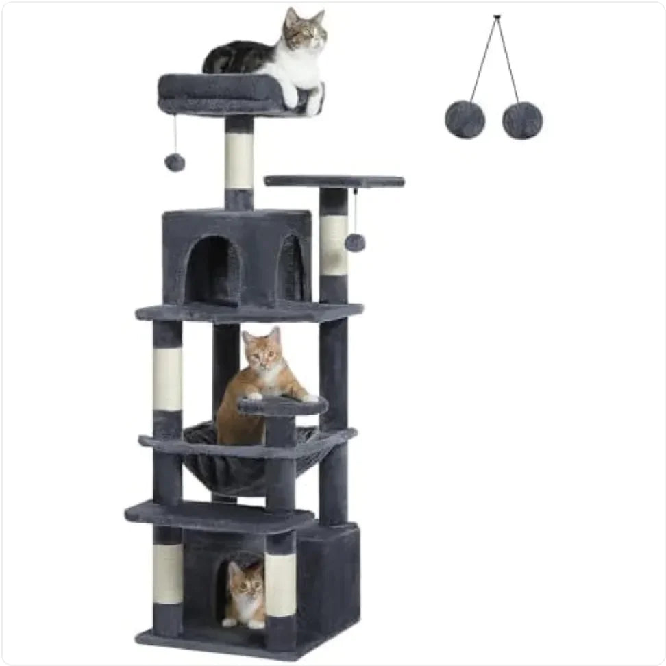 ClimbEase™ | Stylish & Space-Saving Cat Tree